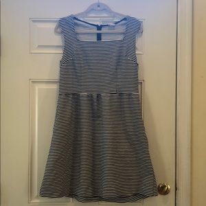 Black and white striped dress! Very lightly used
